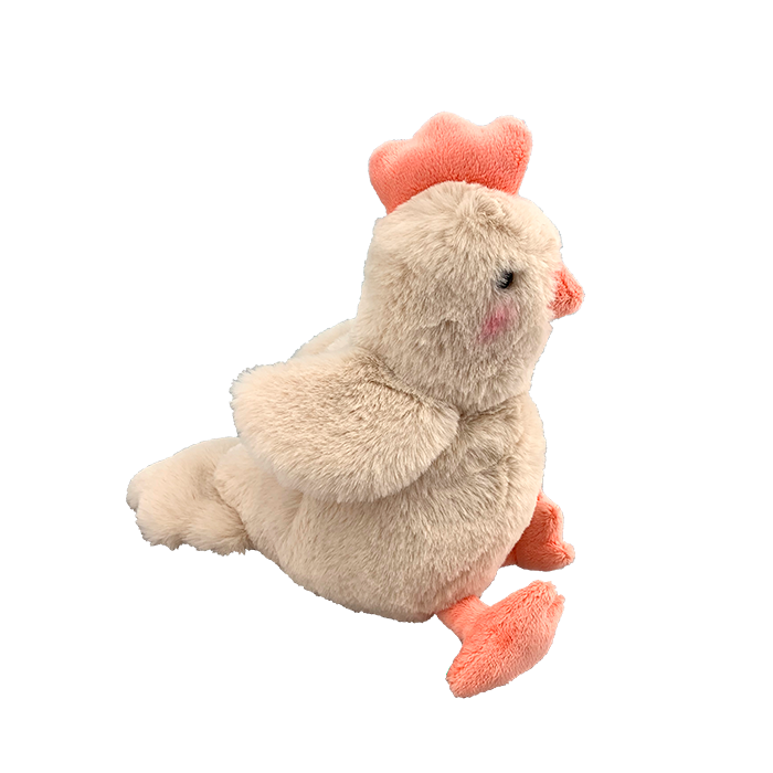 Light yellow chicken with soft fur