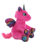 Nova the Pink Winged Unicorn 8 inch plush toy