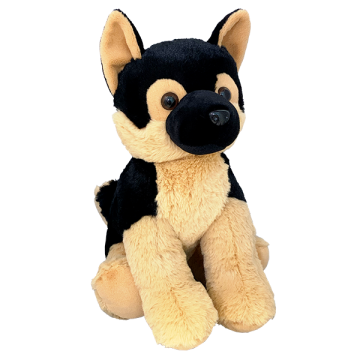 Cute german shepherd with attentive eyes