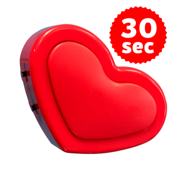 "Love Heart Recordable" Sound (NOW 30 Seconds!)