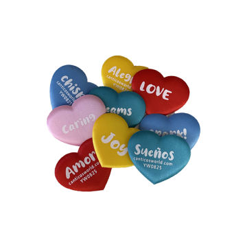 Canticos Heart Inserts (25pcs/bag)