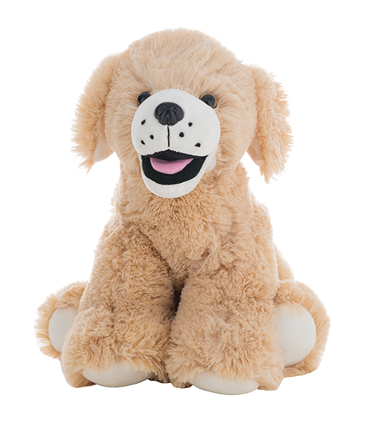 Goldie the Lab/Retriever 16 inch plush toy