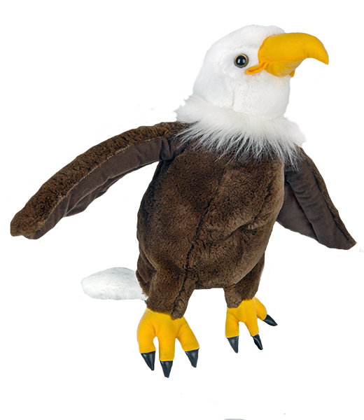 Plush bald eagle new arrivals