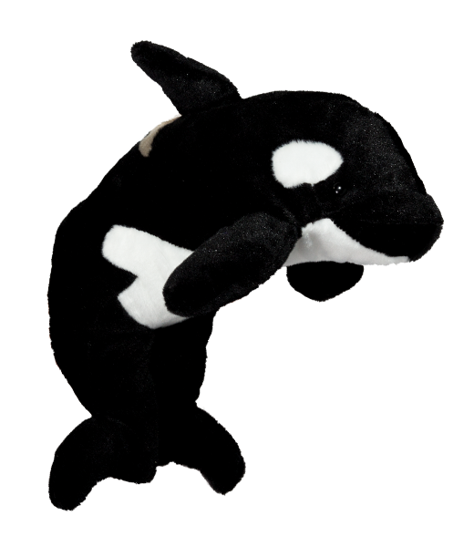 Onyx the Orca 16 inch plush toy
