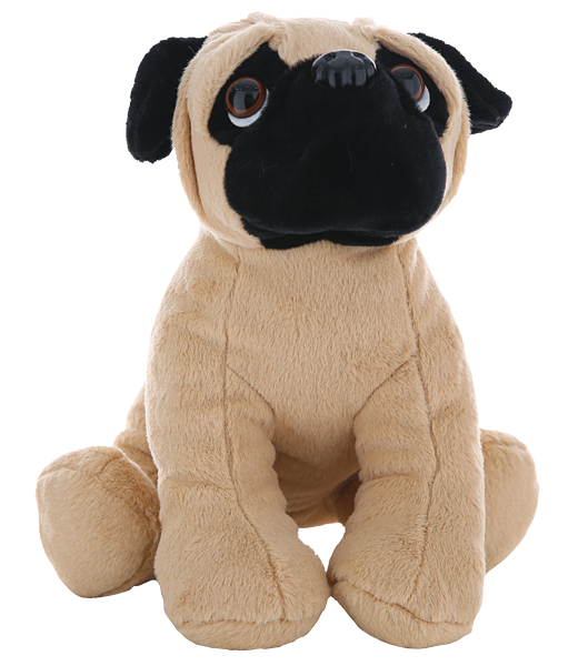 Pugsley the Pug 16 inch plush toy