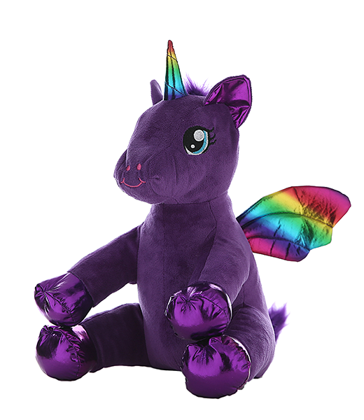Luna the Purple Winger Unicorn 8 inch plush toy