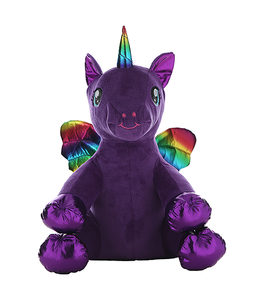 Luna the Purple Winger Unicorn 8 inch plush toy