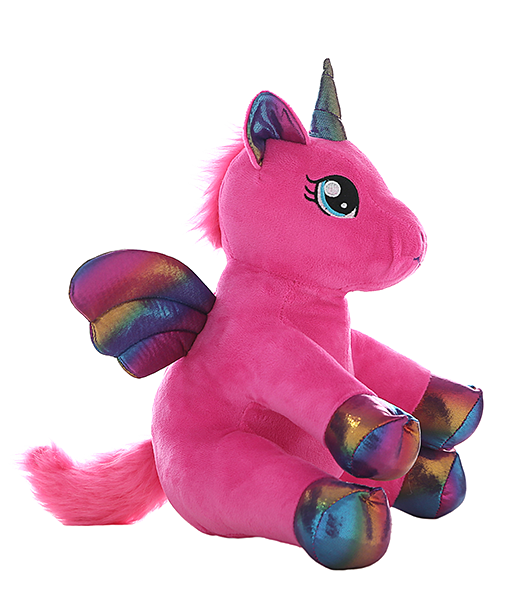 Nova the Pink Winged Unicorn 8 inch plush toy