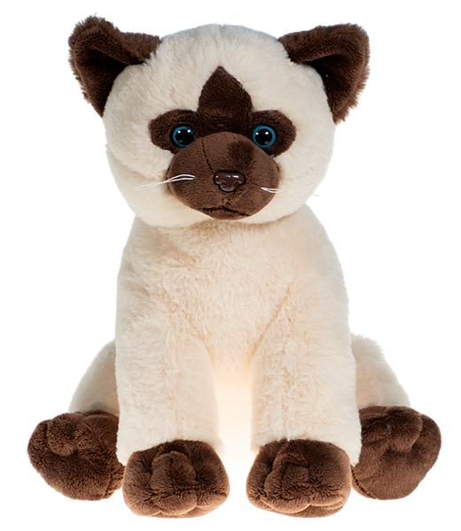 Sammy the Siamese Cat 16 inch plush toy