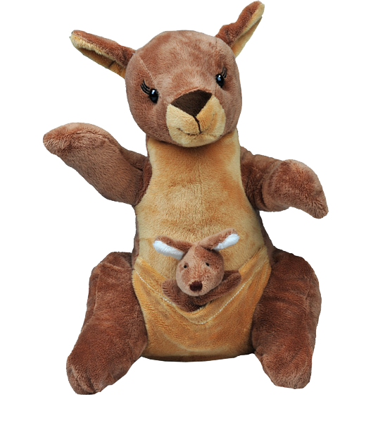 Kangaroo and joey soft toy clearance