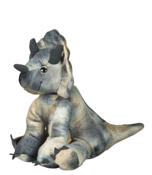 Tops the Triceratops 8 inch plush toy