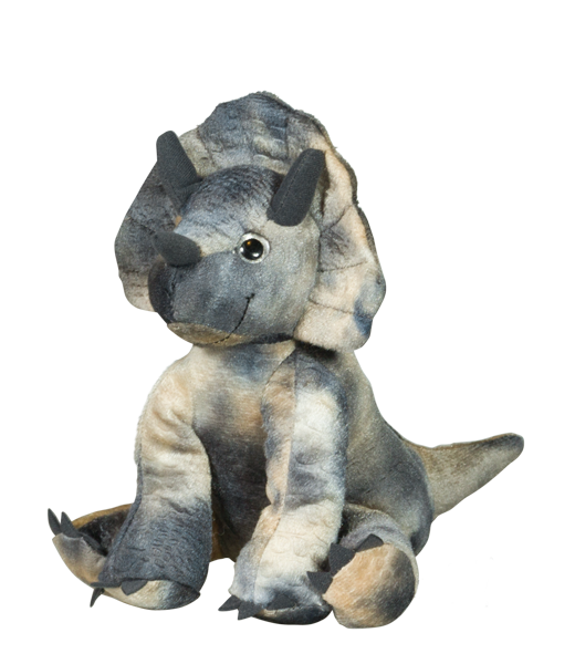 Tops the Triceratops 8 inch plush toy