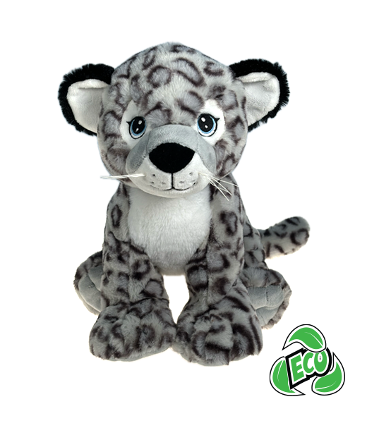 Sashi the Snow Leopard Eco 16 inch plush toy