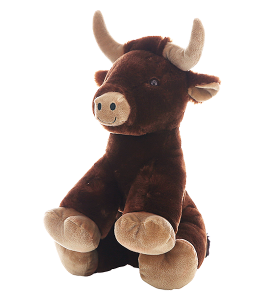 Burt the Bull 8 inch plush toy