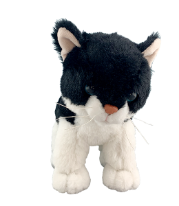 "Salt N Pepper" the Cat (8")
