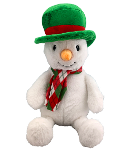 Frostbite the Snowman 16 inch plush toy