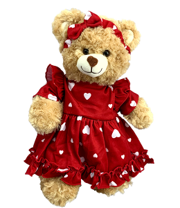 Lotta Love Dress w/headband (8")