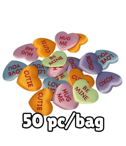 "Little Love Hearts" Inserts (pk of 50)