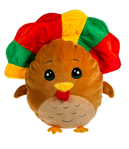 Colorful Turkey plush toy
