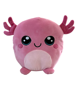 "Axel Rose" the Axolotl Stuffa Squishie 