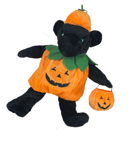Pumpkin "Jack-O-Lantern" Outfit (16")