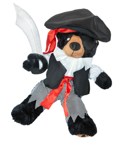 "Pirate Boy" Costume w/Sword  (16")