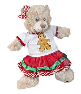 "Gingerbread Girl" Outfit (16")