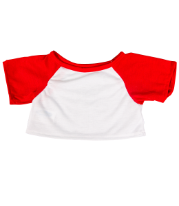 White T-Shirt with Green Sleeves 16