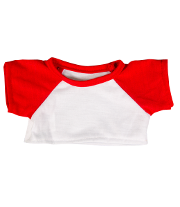 White T-Shirt with Green Sleeves 8