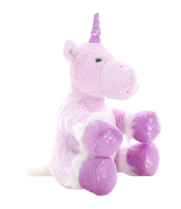 Cute light purple unicorn with glitter accents