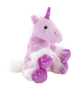 Cute Light Purple Unicorn with Glitter accents