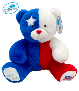 Patriot Bear in red white and blue 