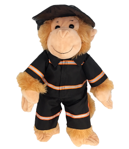 Black Firefighter Outfit (16")