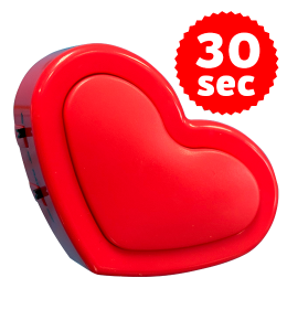 "Love Heart Recordable" Sound (NOW 30 Seconds!)