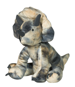 Cute Triceratops Dinosaur with beautiful pattern and a slight sheen to its skin