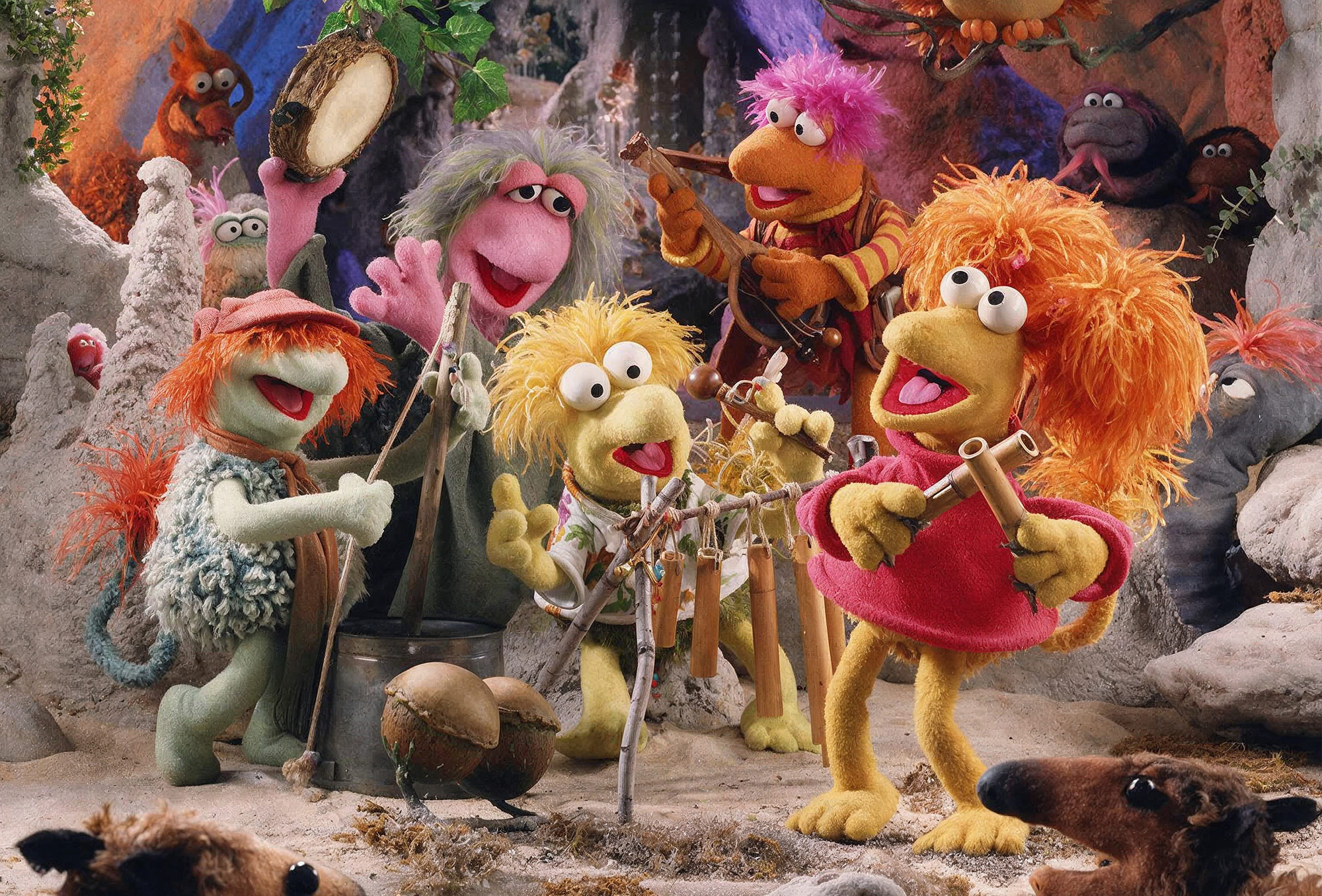 The Jim Henson Company Taps Teddy Mountain to Create Fully Stuffed as well as DIY Plush Products Featuring the Beloved Characters From Fraggle Rock