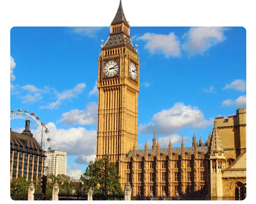 Big Ben on a sunny Day